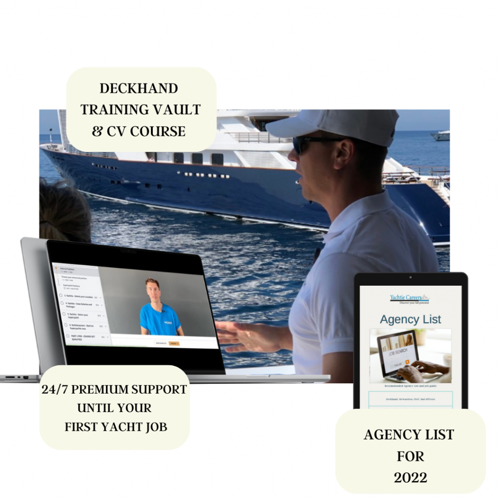 superyacht deckhand cv