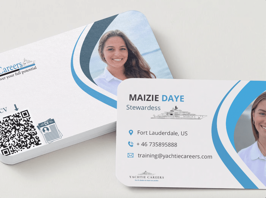 Yacht Crew Business Cards