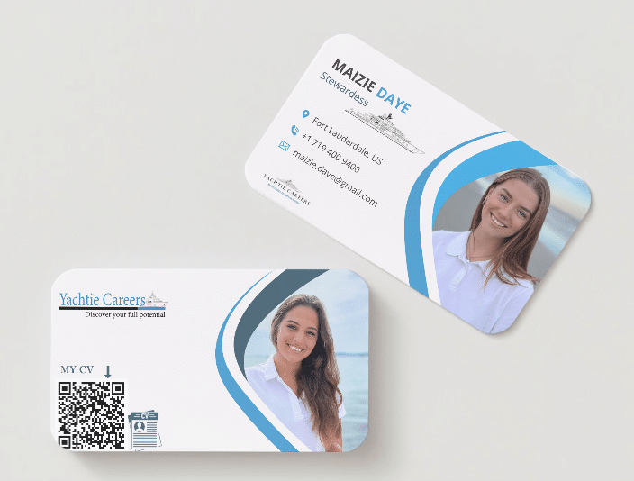 Yacht Crew Business Cards