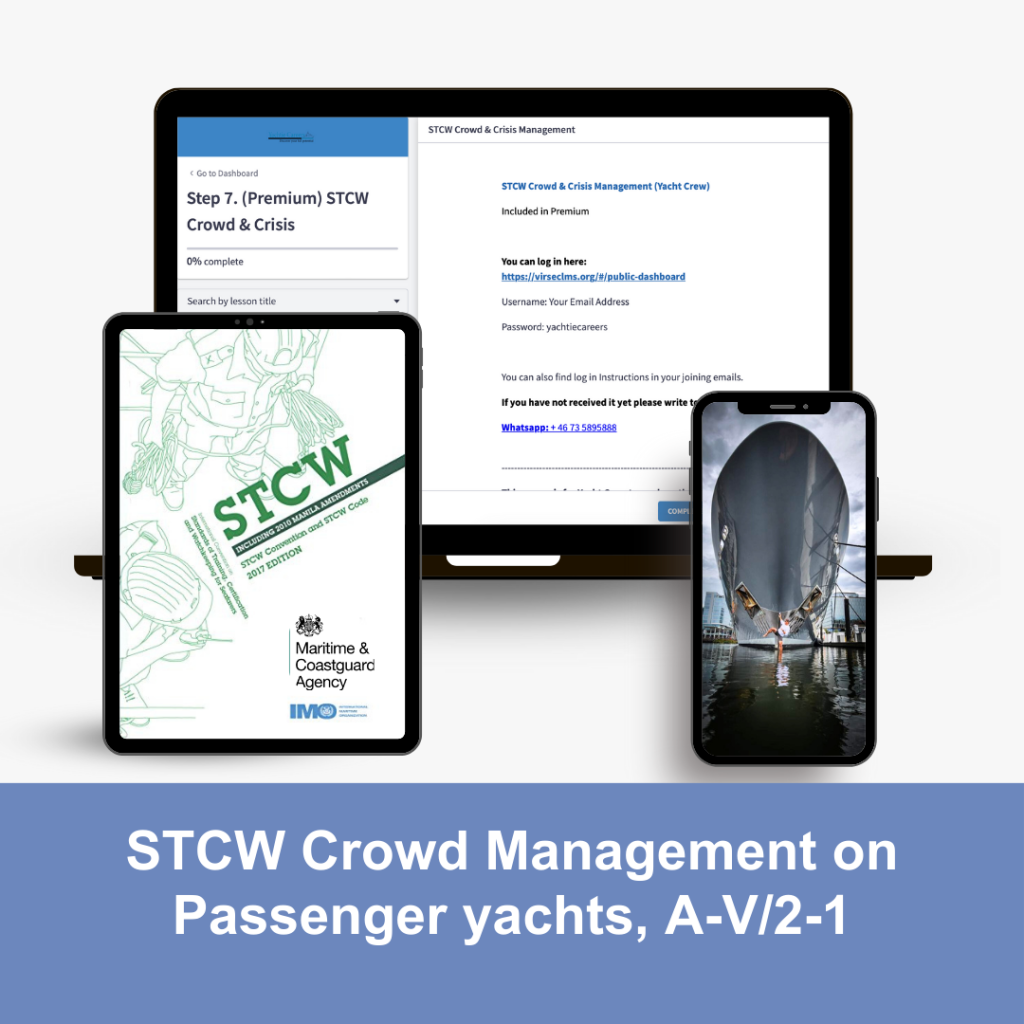 STCW Crowd Management (Yachts Crew)
