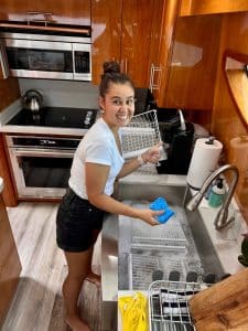 yacht stewardess training in Amsterdam