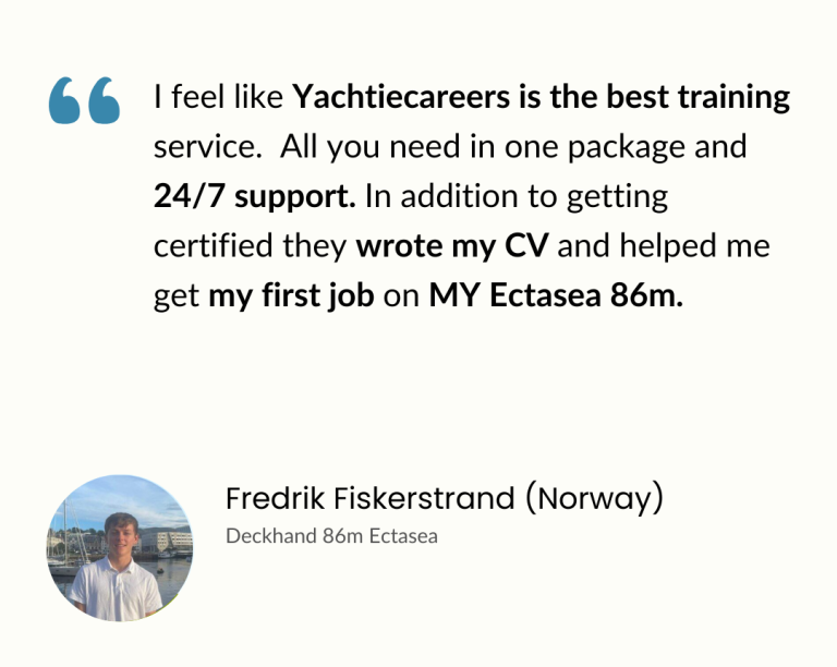 Yacht Deckhand Online Training